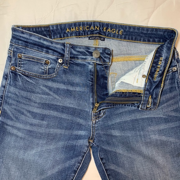 AE Men’s Ne(x)t Level Flex Jeans (Slim Straight) - Picture 4 of 7